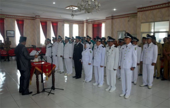 Wabup Rohil Lantik 17 Pjs Penghulu, Ini Nama-namanya